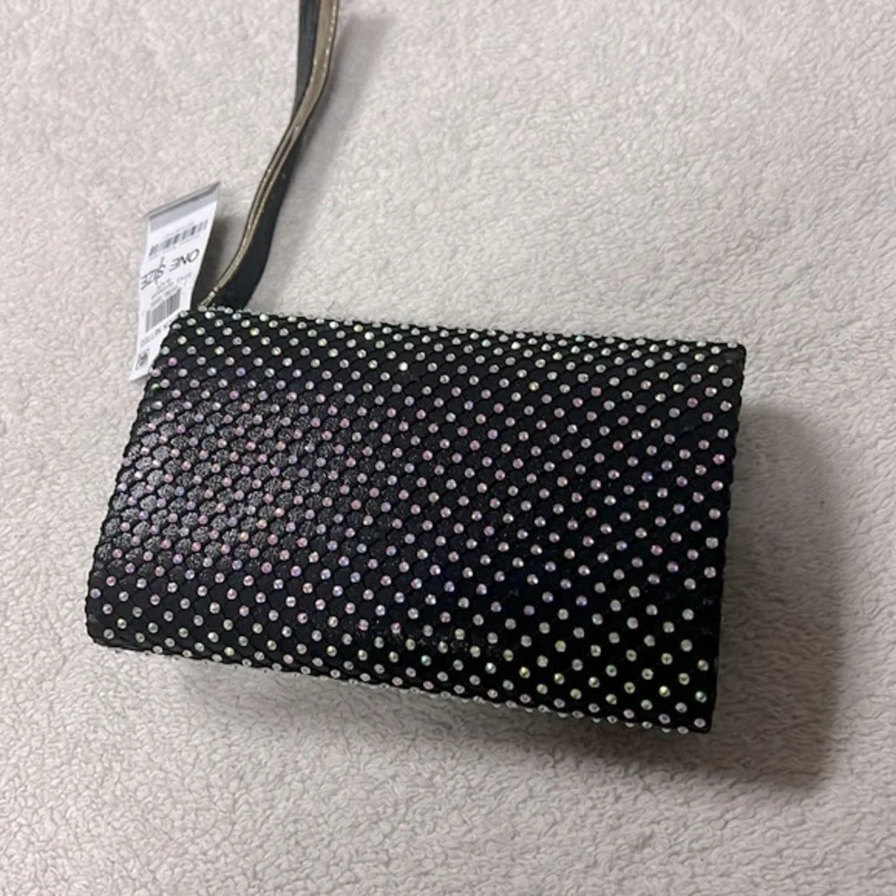 I.N.C. INTERNATIONAL CONCEPTS Caitlin Netted Microstone Clutch